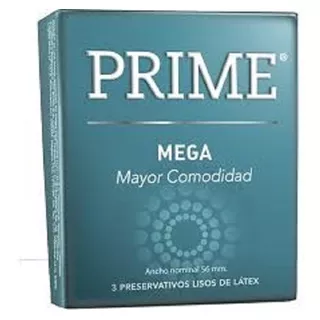 Preservativos Prime Mega 12x3u (36u) Financiación!