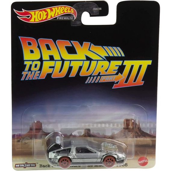 Hot Wheels Premium Volver Al Futuro Exclusivo + Obsequio