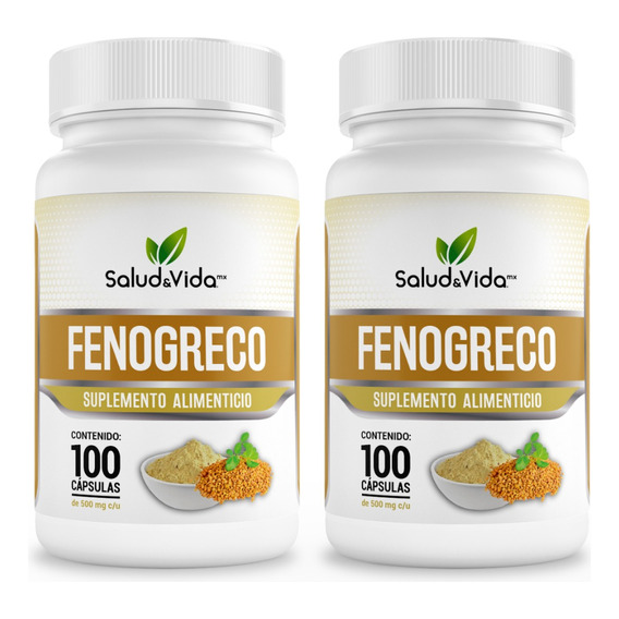 Fenogreco 500mg 200 Capsulas Envío Incluido