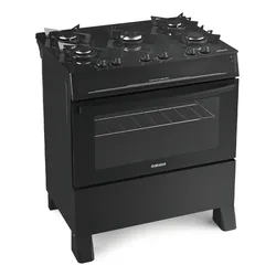 Fogão 5 Bocas Itatiaia A Gás Electra Glass New Preto 110v/220v Com Forno 82l Limpa Fácil no Mercado Livre com oferta e cupom de desconto