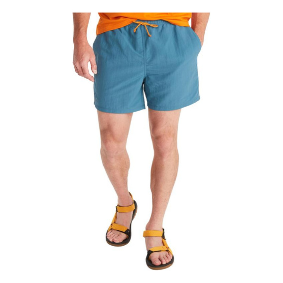 Short Trekking Hombre Marmot Juniper Springs Short 5  Azul