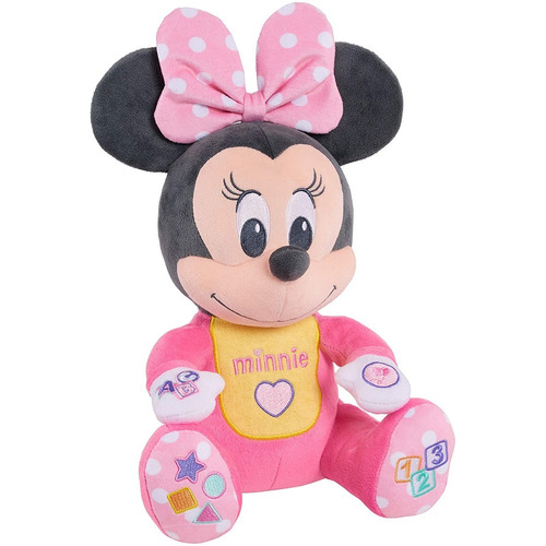 Peluche Minnie Mouse Disney Baby Learn With Me Deluxe - Min. Color Multicolor