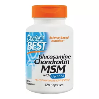 Doctor's Best Glucosamina Condroitina Msm C/ Optimsm 120 Cap