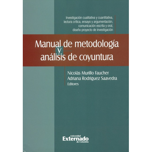 Libro Manual De Metodologia Y Analisis De Coyuntura