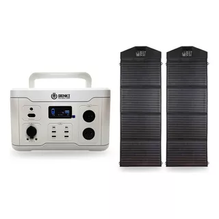 Estacion Portatil Genki 1000w Generador + 2 X Paneles 100w