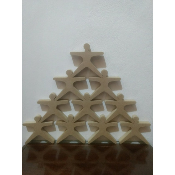 Equilibristas De Mdf X 50 Encastre Motricidad Y Equilibrio