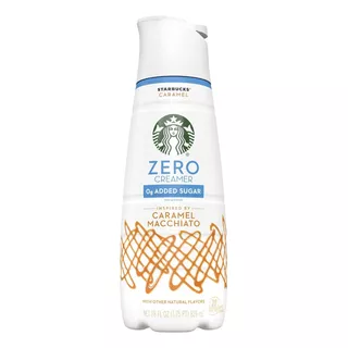 Starbucks Crema Liquida Zero Azucar Caramel Macchiato 828ml