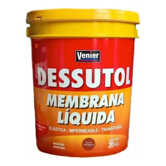 Pintura Venier Dessutol Mebrana Liquida 20 Kg 