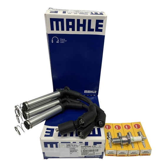 Juego De Cables Mahle Y Bujias Ngk Chevrolet Onix 1.4 8v