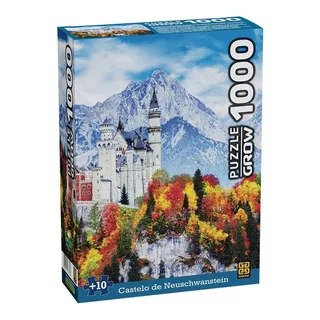 Puzzle 1000 Peças Castelo De Neuschwanstein Grow