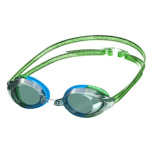 Speedo Googles Natación Vanquisher 2.0 Unisex Mirrored Origi Color 076 Verde Brillos