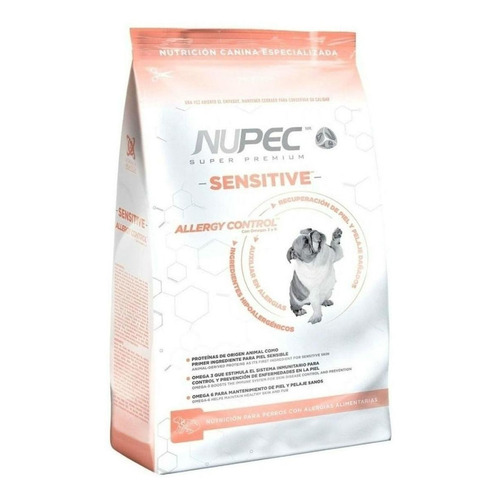 Alimento Nupec Nutrición Especializada Sensitive para perro adulto todos los tamaños sabor mix en bolsa de 8kg
