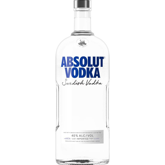 Vodka Absolut 1.75 Litros Importado Botellon