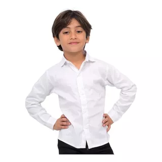 Molde Digital Camisa Niños Manga Larga, Pack Talles 2 Al 16