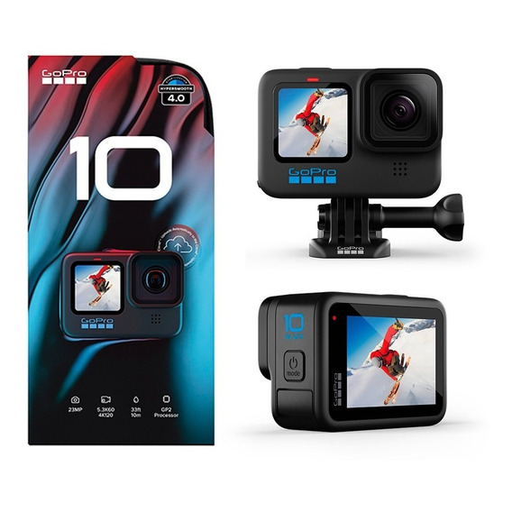 Cámara Gopro Hero10 5.3k Chdhx-101 5,3k60 Y 4k120 Negra