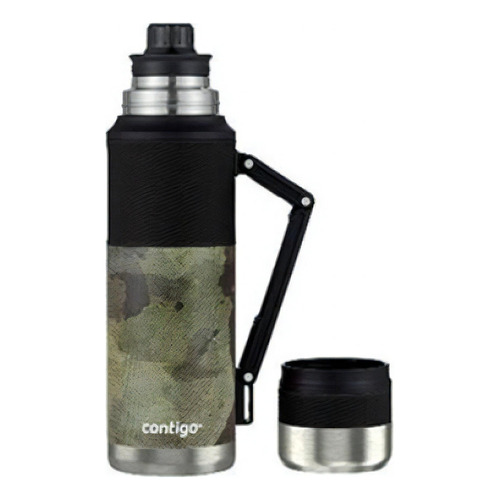 Termo Contigo Cammo De 1200ml Acero Inox Con Pico Matero Cts