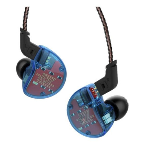 Audífonos in-ear gamer KZ ZS10 blue