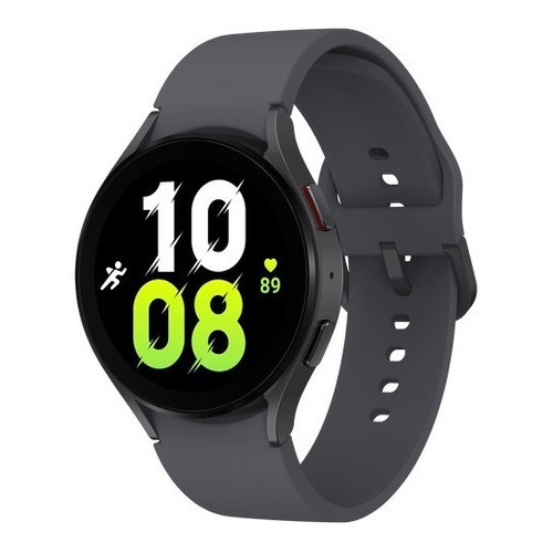 Reloj Samsung Galaxy Smartwatch5 Bt Watch, Bluetooth, 40 mm, correa de grafito, color grafito, color blanco, bisel