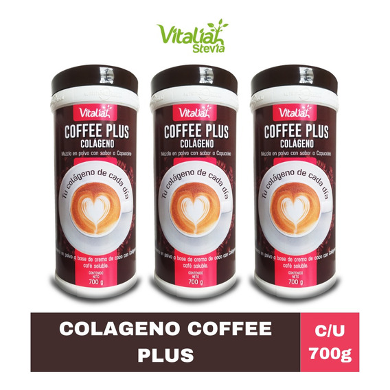 Coffee Plus Colágeno Vitaliah - g a $58