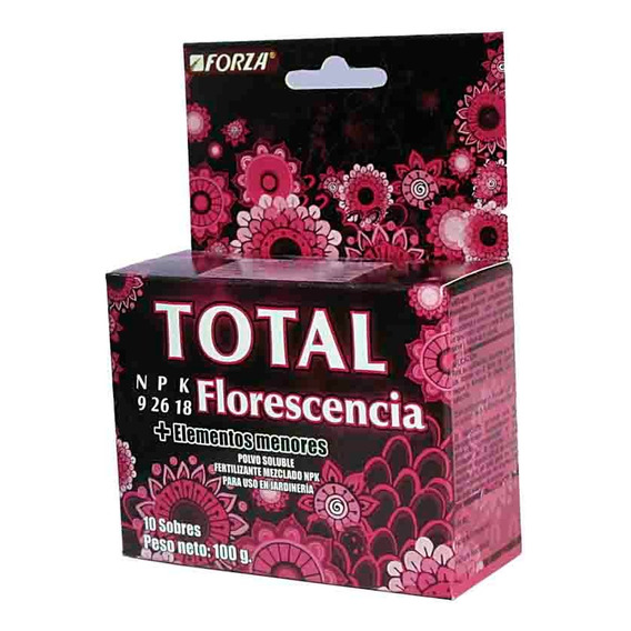 Forza Total Soluble Flor X10 Sobres