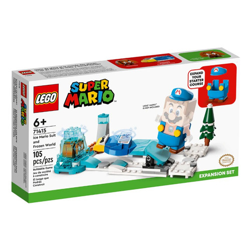 Set de construcción Lego Mario Lego 71415 SET DE EXPANSION TRAJE DE MARIO DE HIELO