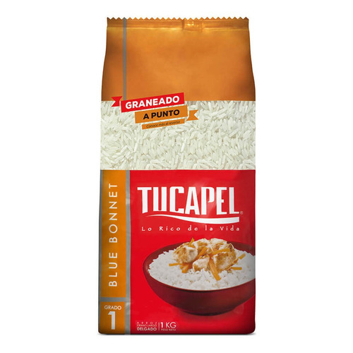 Arroz Tucapel blue bonnet grado 1 1kg