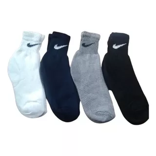 6 Pares De Medias Tobilleras 3/4 Surtidas Logo Nike Oferta