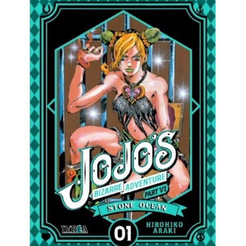 Manga - Jojos Bizarre Adventure Pt 6: Stone Ocean 01, De Hirohiko Araki., Vol. 01. Editorial Ivrea, Tapa Blanda En Español, 2023