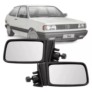 Par Retrovisor Gol Quadrado Saveiro Voyage 87 89 90 91 92 94