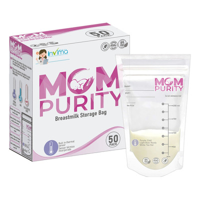 Bolsas Almacenamiento Leche Materna 50 Unidades Mom Purity