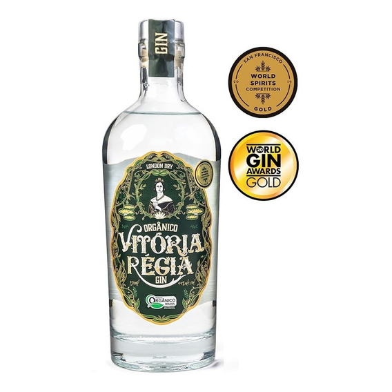 Gin Vitoria Regia Organico Goldbottle