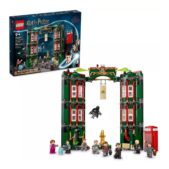 Kit Lego Harry Potter Ministerio De Magia 76403 990 Piezas