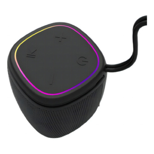 Parlante Bluetooth Portátil Mow R2 Color Negro