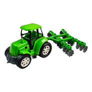 Trator Agromax Arado Fazenda Brinquedo Infantil