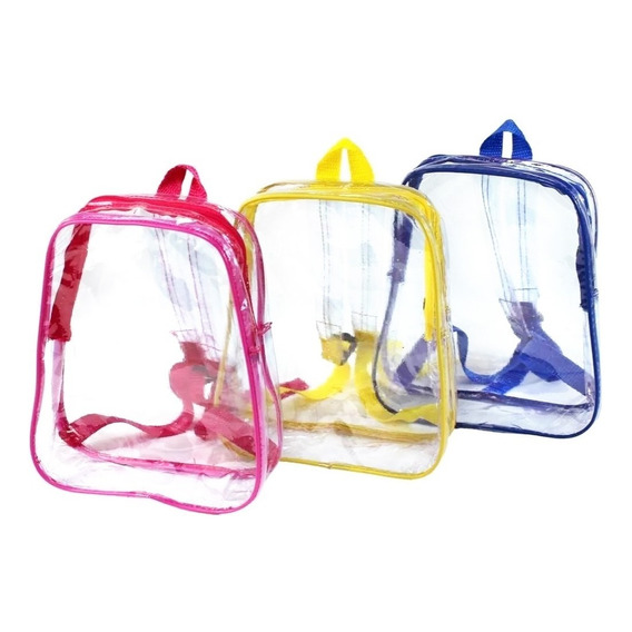 5 Mochilas Transparentes Para Niños Y Niñas