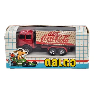Galgo Camion Con Publicidad Coca Cola Diet Caja Dec 80 1/64