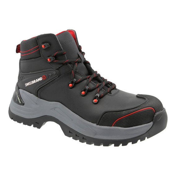 Bota Industrial Swissbrand Worb Negro Para Hombre