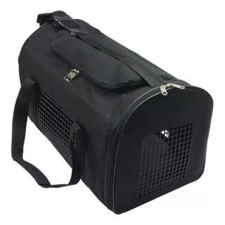 Bolso Transportador Gato Perro Cabina Avión Doble Puerta 