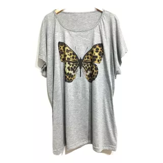 Remeron X 2 Remera Mujer Talle Especial Eleccion Largo Calza