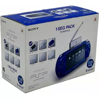 Psp 1 Seg Pack Blue Slim & Lite - Limited Edition