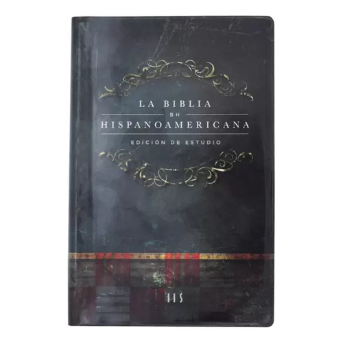 La Biblia Hispanoamericana Edicion De Estudio, Tapa Vinilica, De Hispanoamericana. Editorial Hojas Del Sur, Tapa Blanda En Español, 2016