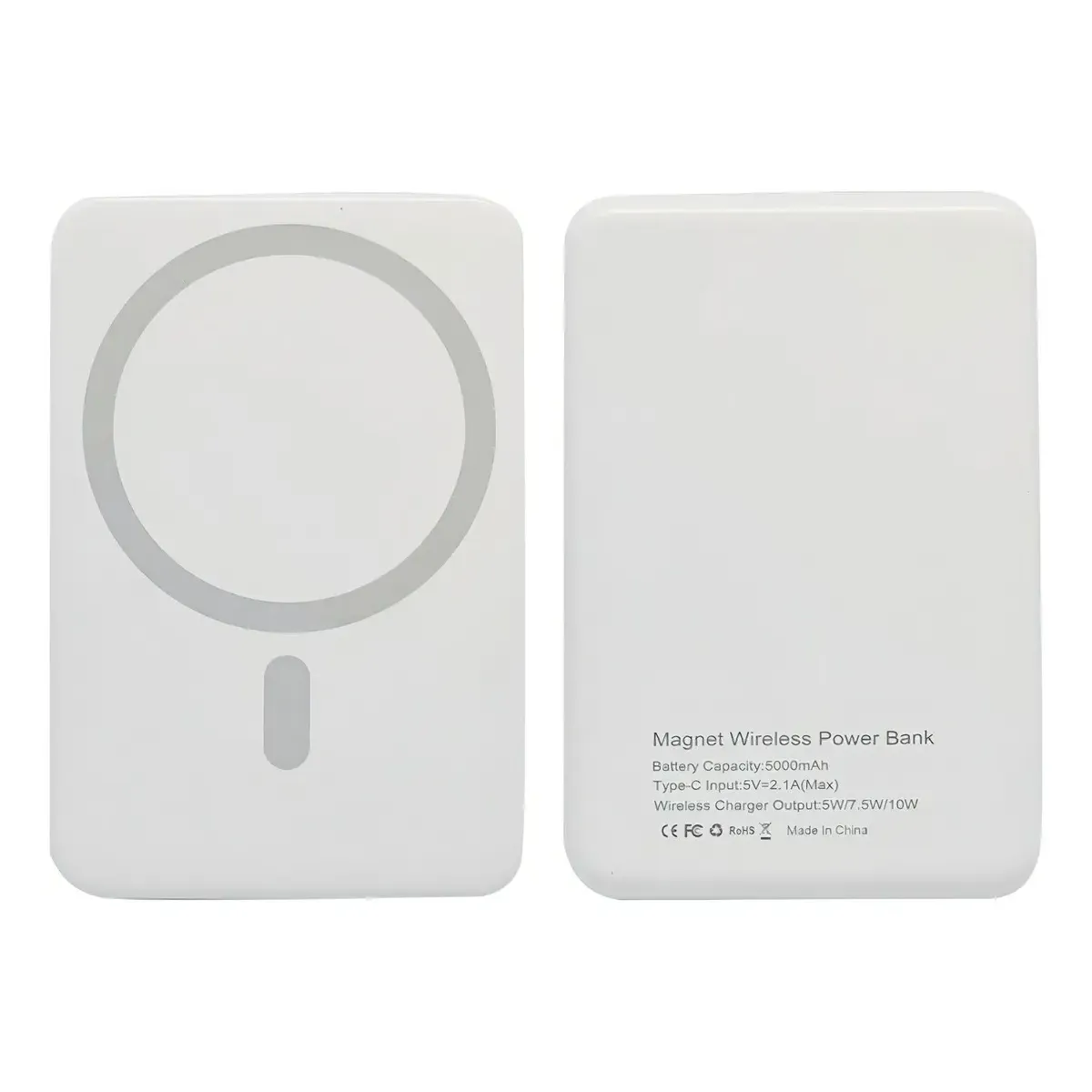 Power Bank Magnético para iPhone (MagSafe) – Portátil e Potente 10.000 mAh