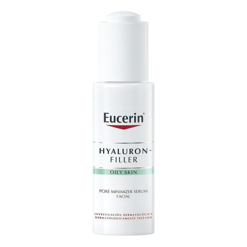 Eucerin Hyaluron Filler Pore Minimizer Sérum X 30 Ml Momento de aplicación Día/Noche Eucerin Hyaluron-Filler para piel grasa de 30mL/31g 30+ años