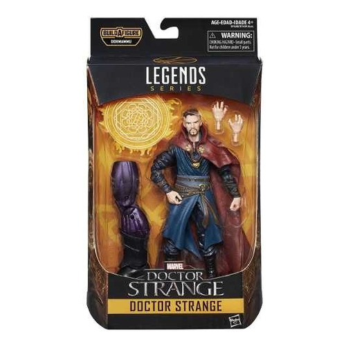 Figura de acción  Marvel Doctor Strange Doctor Strange Build-A-Figure: Dormammu de Hasbro Legends Series
