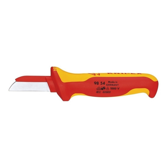 Cuchillo Pelacable Aislado 1000v. Marca Knipex (98 54).