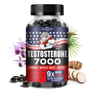 Testosterona Hombres Energía Y Pot - Unidad a $1349