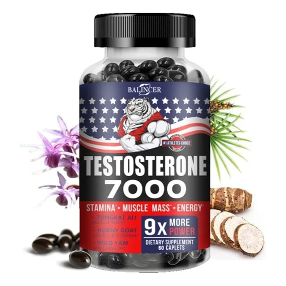 Testosterona Hombres Energía Y Pot - Unidad a $1415