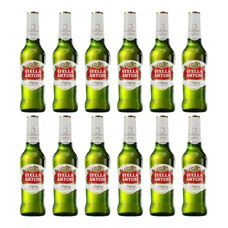 Cerveza Stella Artois European Pale Lager Rubia 330 ml 12 U