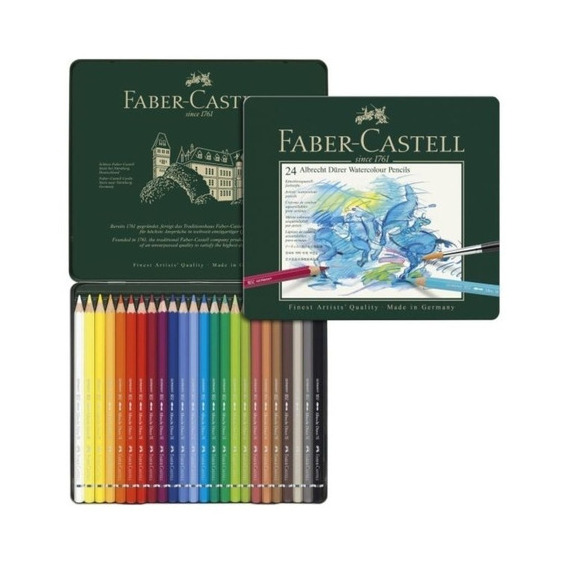 Lapices Faber Castell Acuarelables Albrecht Durer X 24 Caja