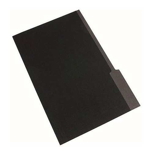 Carpeta Interna Interior Nepaco X 100 Unid Color Negro